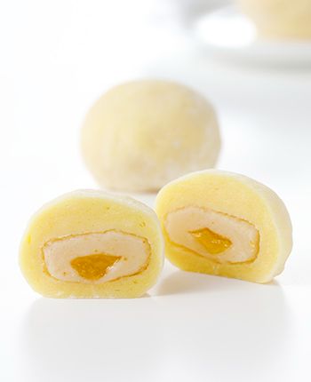 3月のおもちは「みかん大福」